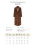 Vintage atmosphere teddy bear and fur long coat