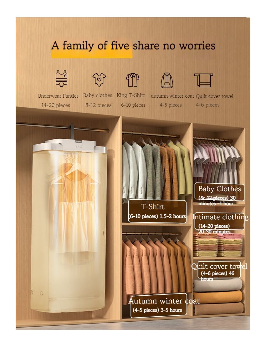 Wall-Mounted Clothes Dryer