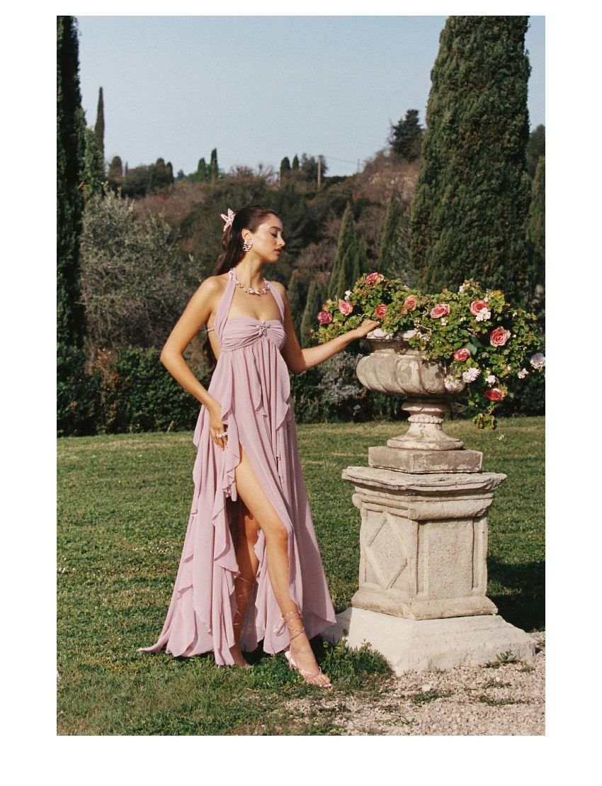 Strapless Backless Dress