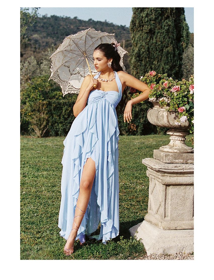 Strapless Backless Dress